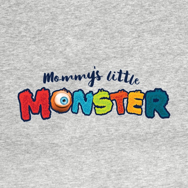 Mommy's little Monster kids graphic t-shirt (MLM036) by MyLittleMonstersTees